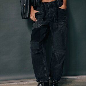 We The Free Moxie Pull-On Barrel Jeans